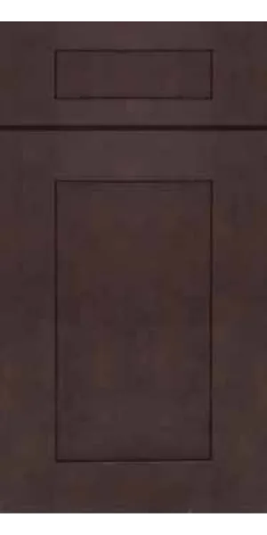 Espresso Shaker kitchen cabinets in espresso brown from CCC Cabinets, wholesale supplier in Chicago
