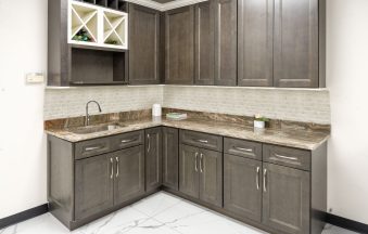 Millennium Grey kitchen cabinets from CCC Cabinets, wholesale supplier in Chicago